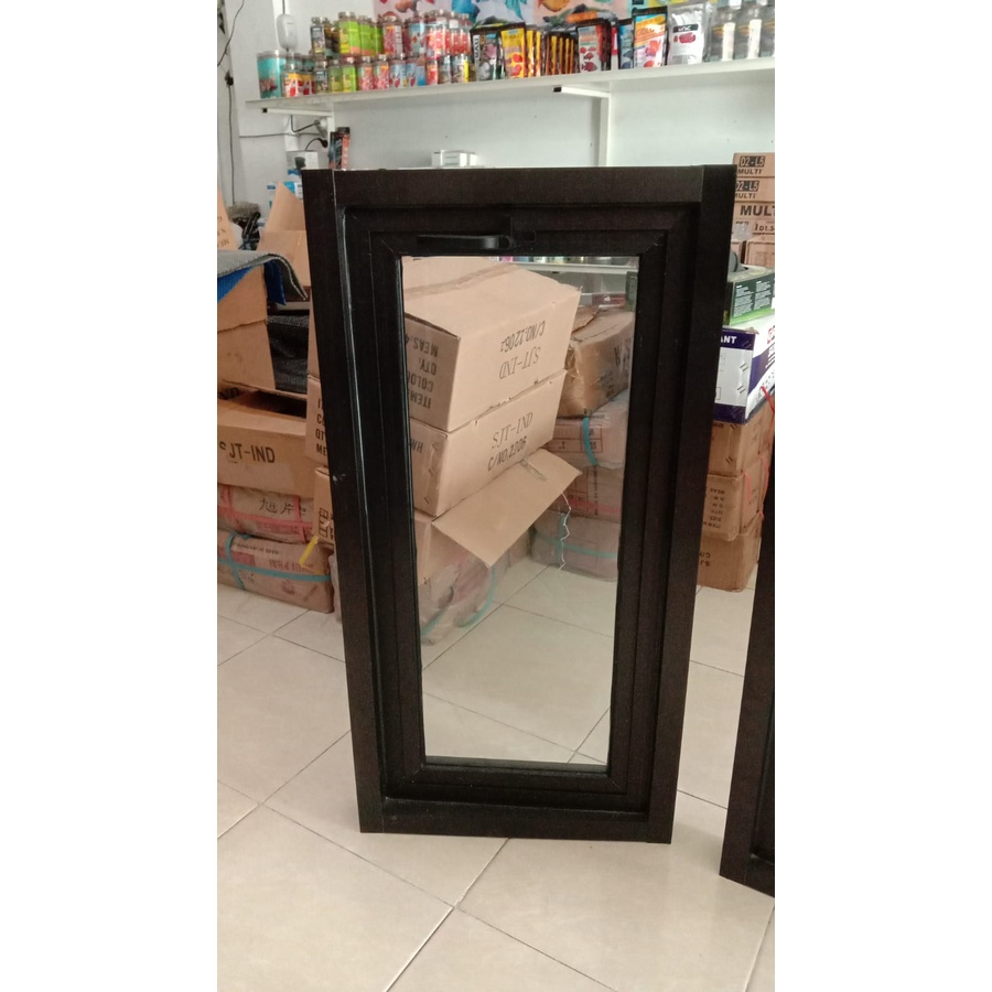 JENDELA ALUMINIUM BOVEN T 50 X L 100