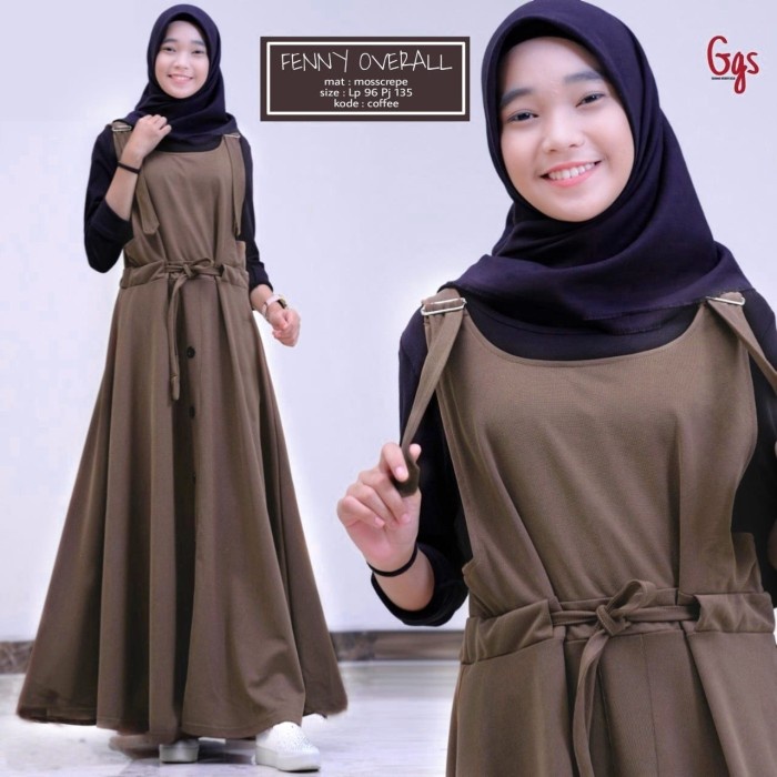 TERBARU       OVERALL REMAJA TERBARU GAMIS REMAJA TERBARU KEKINIAN FENNY OVERALL ORI
