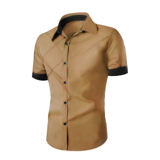 HipNop ROYK KEMEJA PRIA SLIMFIT LENGAN PENDEK ATASAN PRIA LENGAN POLOS PAKAIAN COWOK COWO