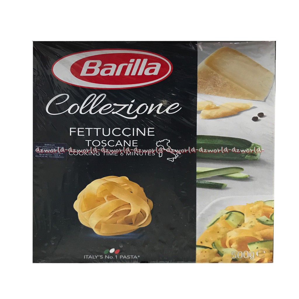 

Barilla Collezioane Fettuccine Toscane Pasta Instan Pasta No 1 Italy 500gr