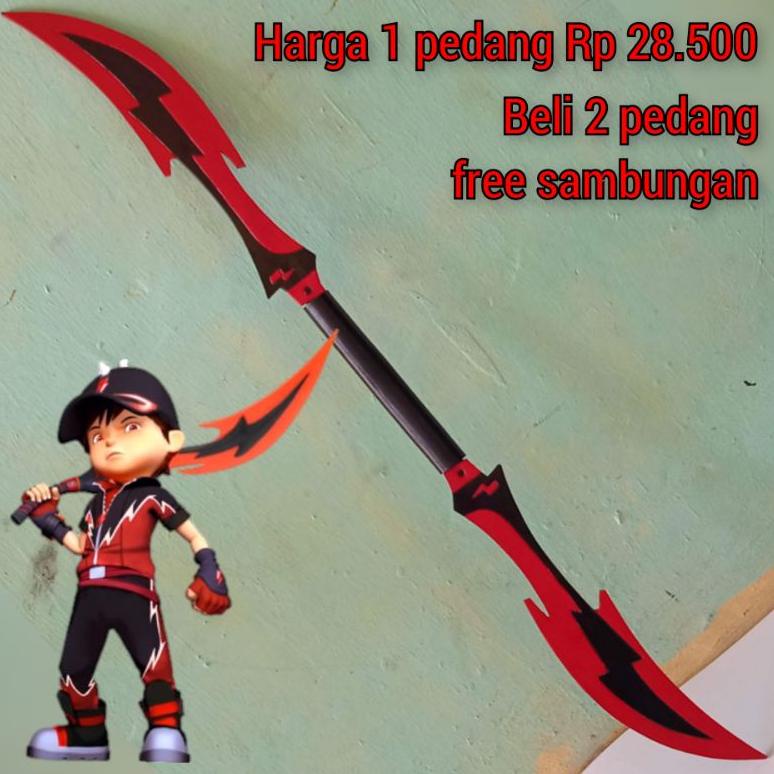Pedang Mainan Boboiboy Halilintar Movie