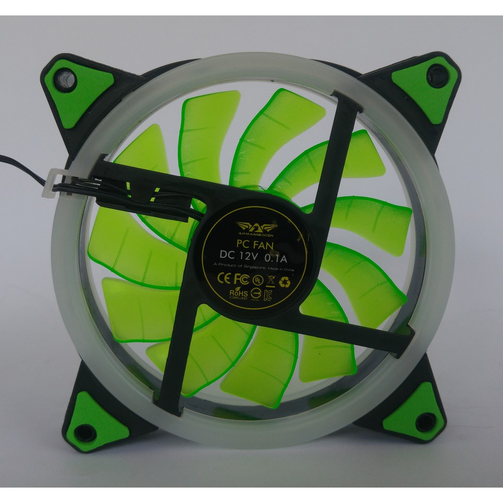 Fan Armaggeddon Green Jade Dual Saber 12cm