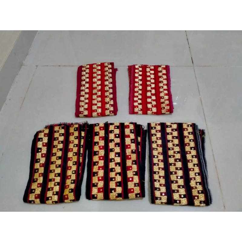bisban/selendang tapis motif catur