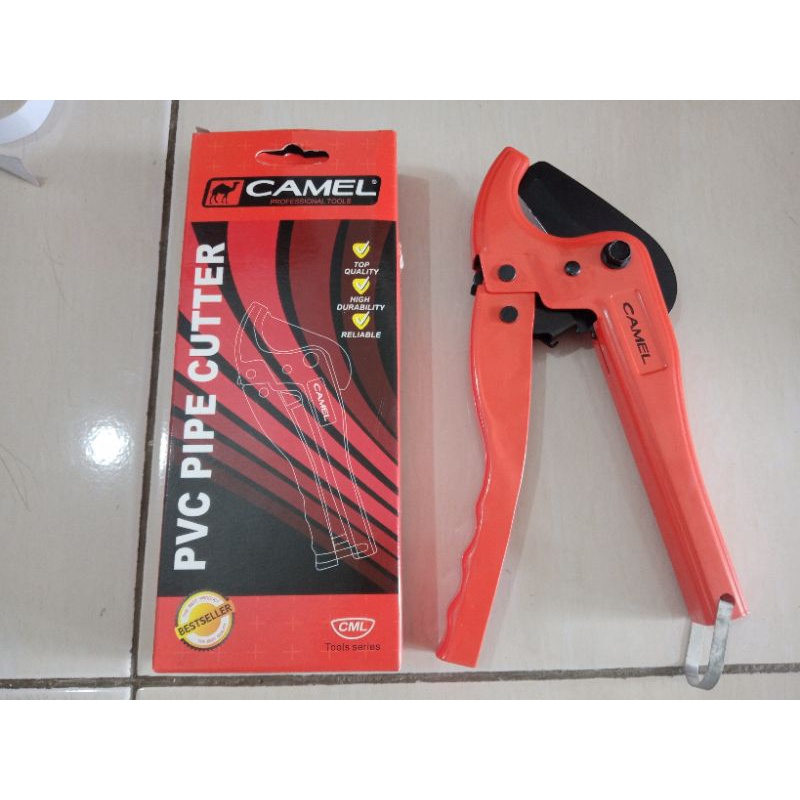 

Gunting Pipa PVC Jumbo 42 mm CAMEL Pipe Cutter