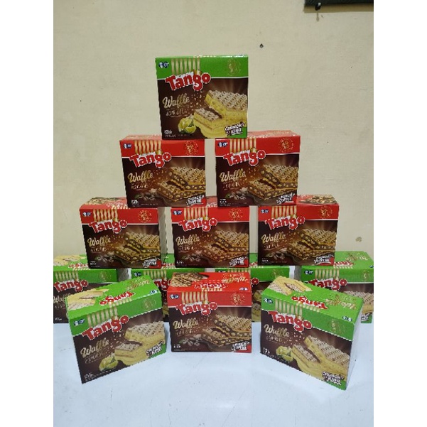 

Tango waffle eksport varian durian coffee 1box 20pcs