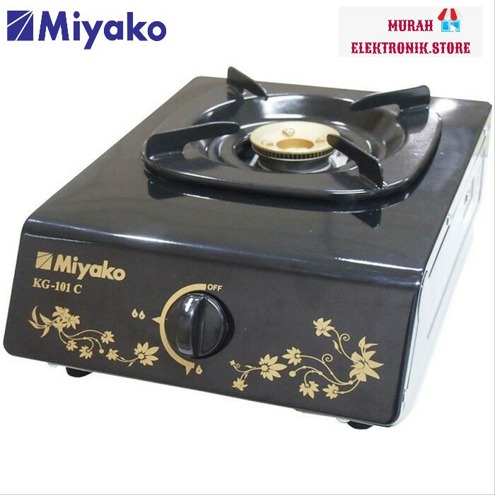 Miyako Kompor Gas LPG 1 Tungku  KG-101 C / KG101C / KG 101 C