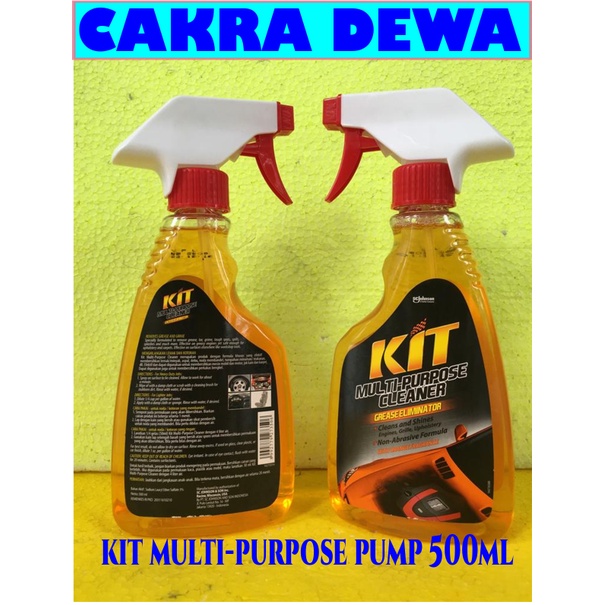 KIT Multipurpose Cleaner Pembersih Oli Minyak kotoran Pada mesin dan interior mobil motor