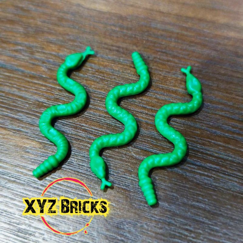 LEGO PARTS 4249063 Animal - Snake Dark Green