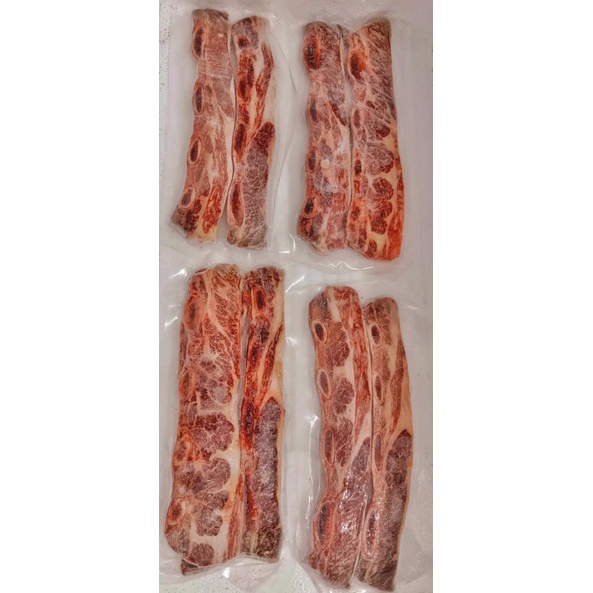 

NATUREFOOD daging sapi slice shabu bone in shortribs wagyu mb 3+
