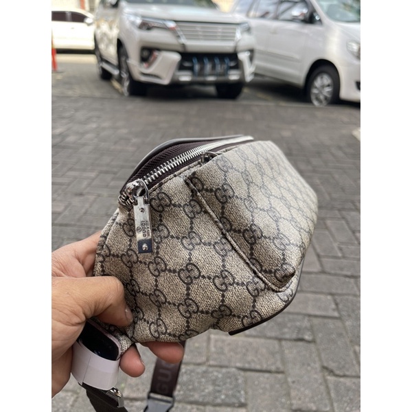 Tas Selempang Pria Wanita / Tas Jalan Waistbag Leather Import Pria/Wanita Tas pinggang