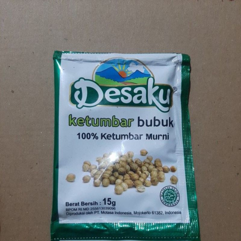 

DESAKU - KETUMBAR BUBUK SACHET 15 G | 100% KETUMBAR MURNI | PALING DICARI | TERLARIS | JAWA, SUMATERA, DAN KALIMANTAN