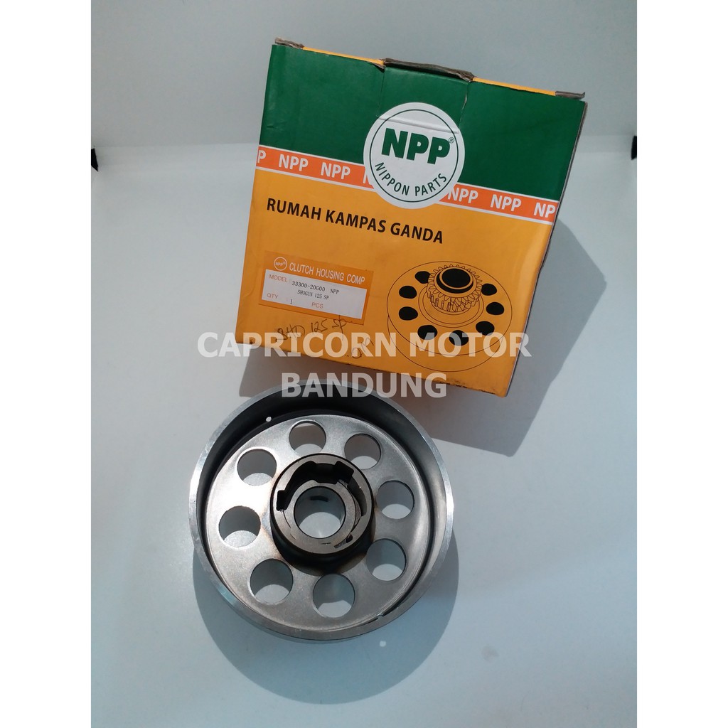 RUMAH MANGKOK KAMPAS GANDA OTOMATIS  SHOGUN 125 SP NPP