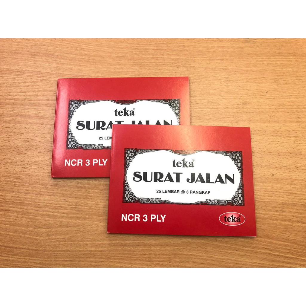 

TEKA SURAT JALAN BESAR 3X25 NCR