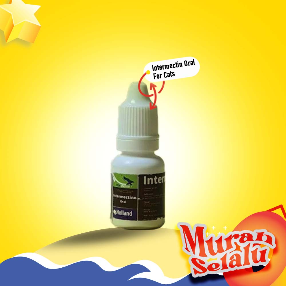 INTERMECTIN ORAL 10 ML OBAT SCABIES, GUDIK, DAN CACING PARASIT FETZOO
