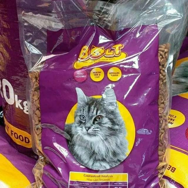 Makanan Kucing Bolt Tuna 1 Kg Ikan Shopee Indonesia