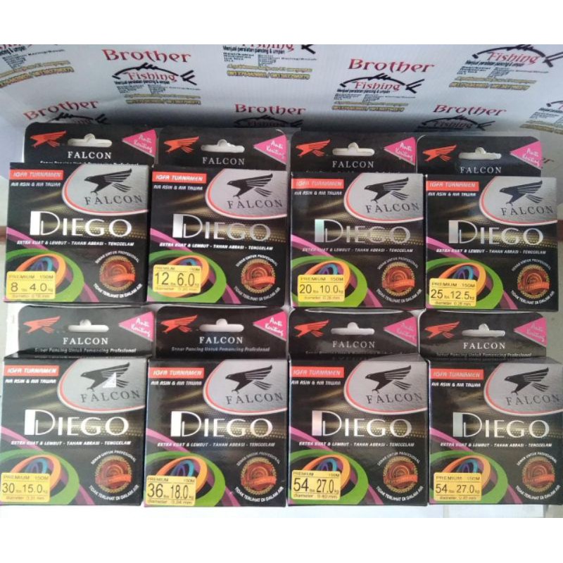 SENAR ANTI KERITING FALCON DIEGO