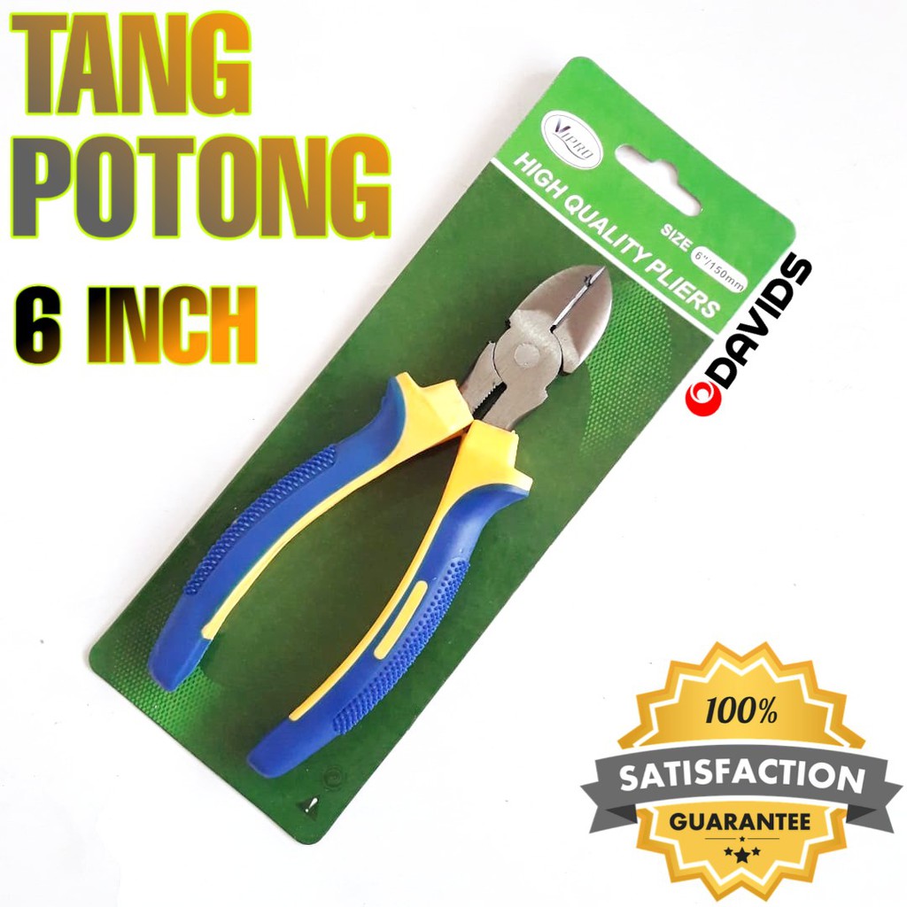 Tang Potong Kabel Kupas Knip Diagonal Plier 6 Inch Vipro