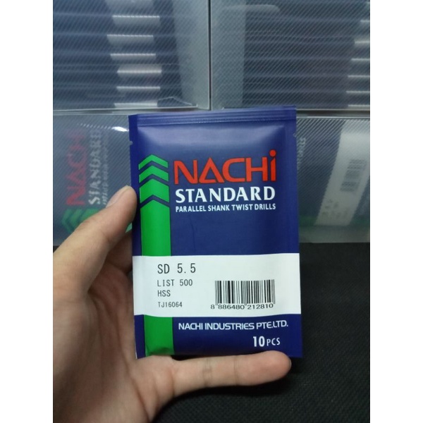 JAMINAN ORIGINAL NACHI !! mata bor besi NACHI Mata Bor Besi 1 1.5 2 2.5 3 3.5 4 4.5 5 mm HSS ORIGINAL ASLI