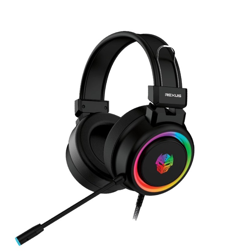 Headset Rexus F30 F 30 Vonix RGB Spectrum - Gaming - Dual Jack - Resmi