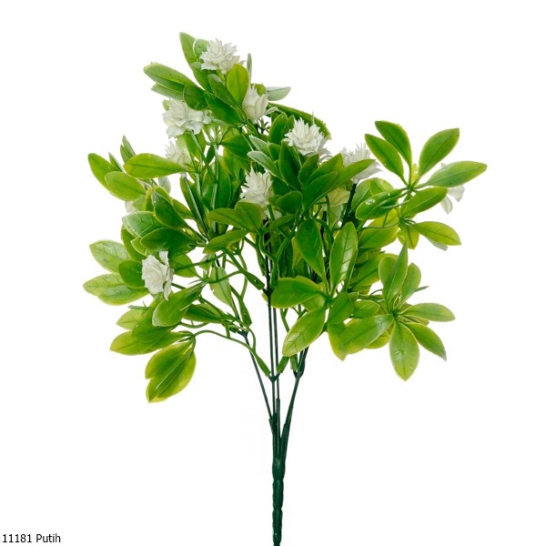 Bunga Plastik 1118-Putih