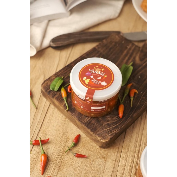 

[[COD]] Sambal Sassi - SAMBAL KOREK (Sambal Bawang), Isi 135 gr NEW PACKAGING TERPERCAYA Kode 1150