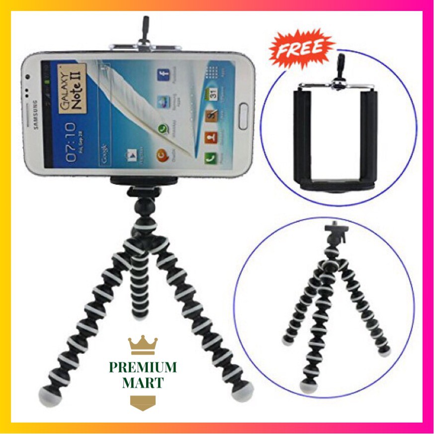 Gorillapod Flexibel Holder U | Tripod Gorillapod Handphone | Tripod Gorilla Mini Size S M L