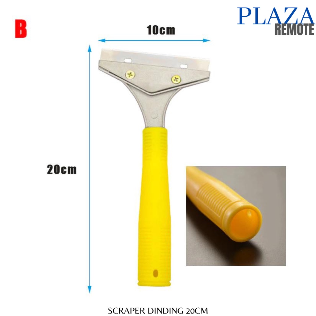 SCRAPER REMOVER SHOVEL KNIFE DINDING LANTAI PISAU LEBAR 10 CM