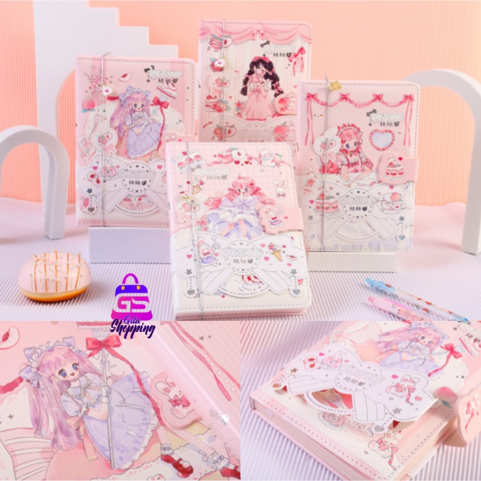 

Magnetic Notebook Amusement / Diary Jurnal agenda Buku tulis import - 6290
