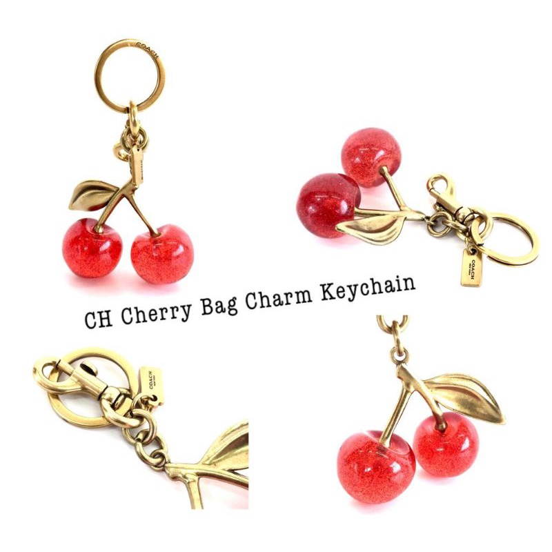 Jual Coach Cherry Bag Charm Keychain Shopee Indonesia