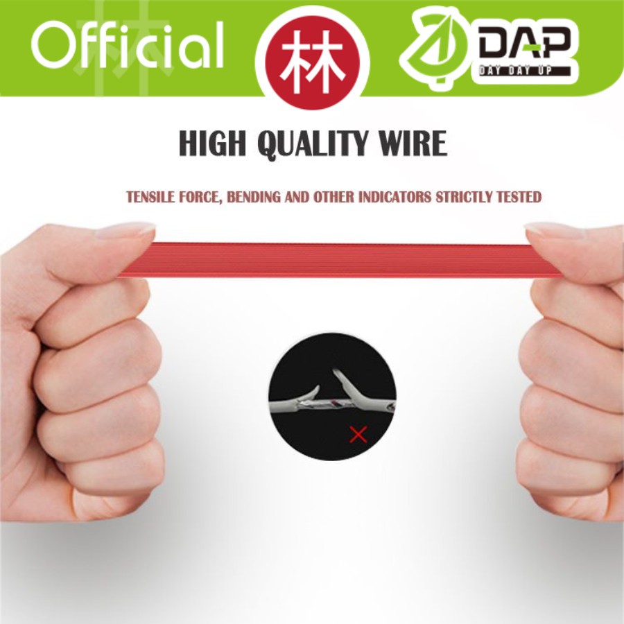 DAP DPT25 Data Cable Type-C Fast Charging 2.4A 25cm