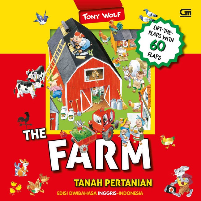 Seri Tony Wolf ( Boardbook edisi Dwibahasa )