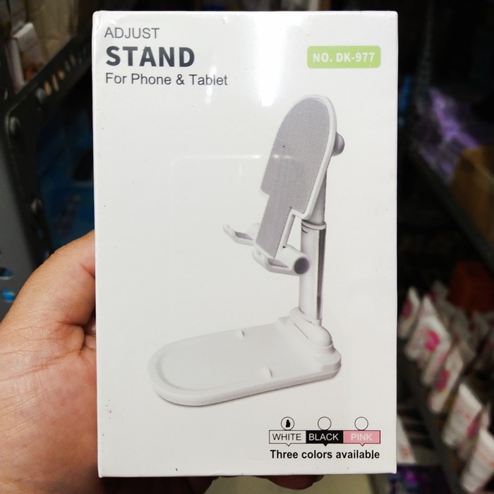 ADJUST STAND HOLDER FOR HANDPHONE &amp; TABLET DUDUKAN HP UNIVERSAL