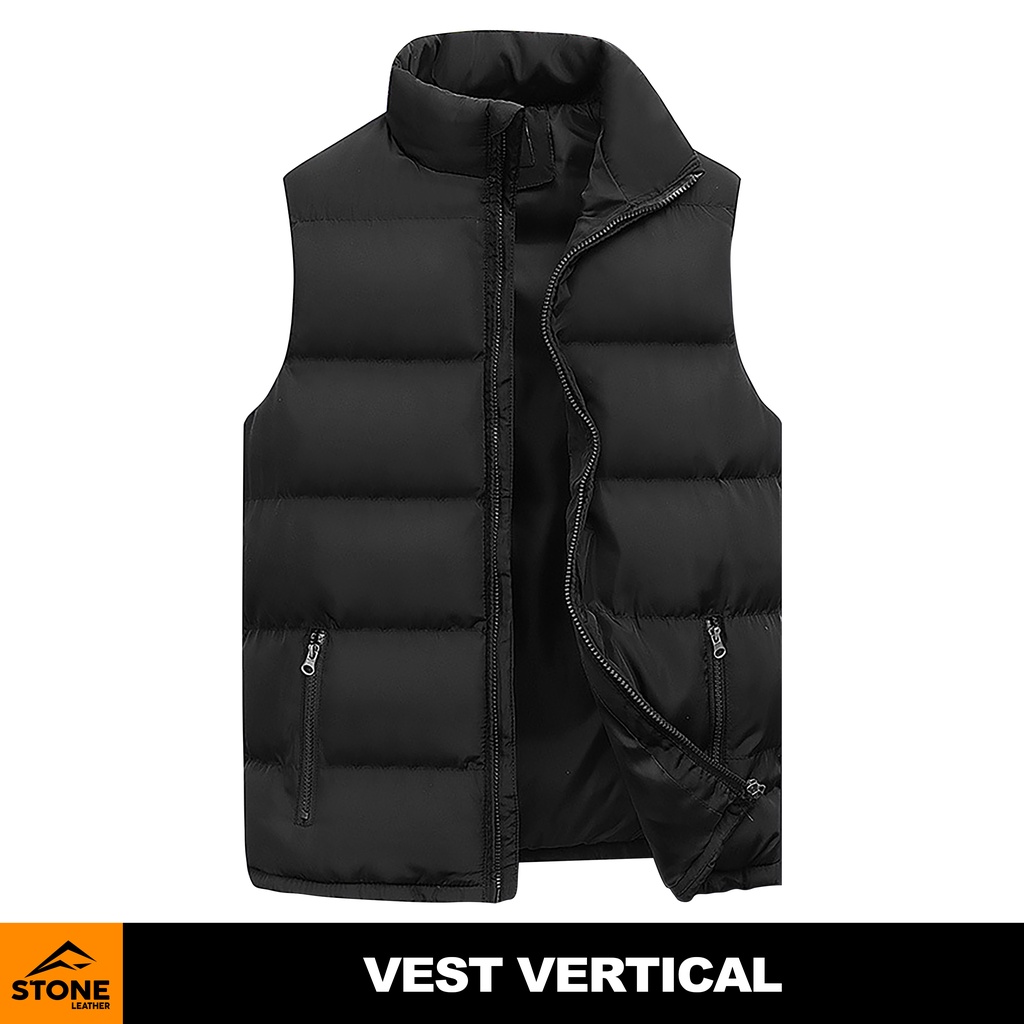 Rompi Motor Pria Vertical Riding Vest Street Style
