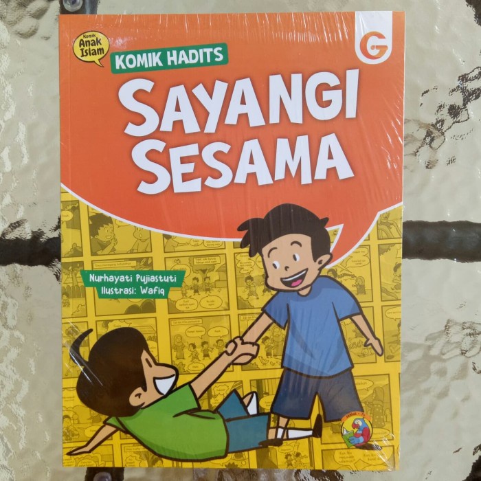 

DISKON HARGA Komik Anak Islam - Komik Hadits Sayangi Sesama, Buku cerita anak BR131