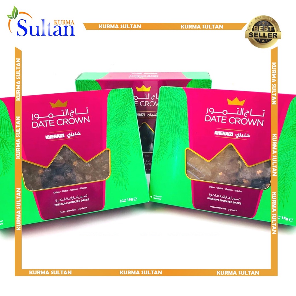 

KURMA DATE CROWN KHENAIZI || 1KG