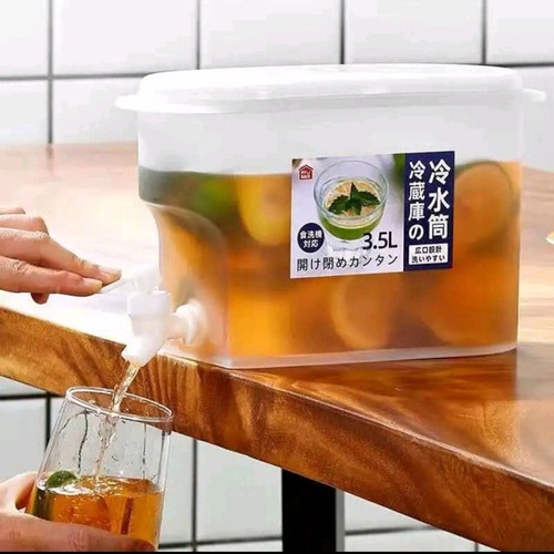 Dispenser Juice portable Minuman kulkas 3.5 Liter / teko air portable / Drink Water Jar