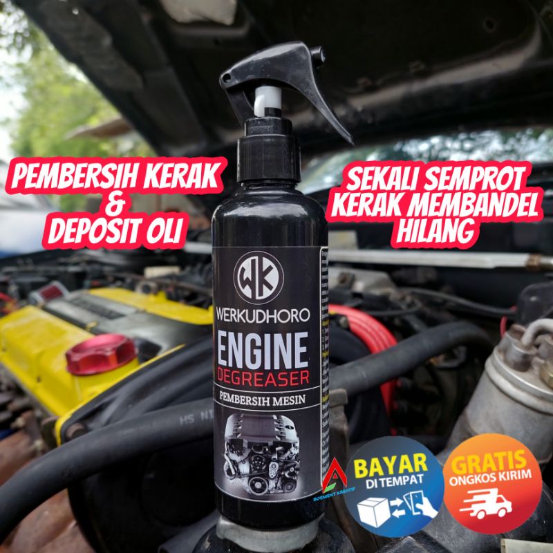 Engine Degreaser Mobil / Pembersih Kerak Mobil / Pengkilap Mesin Mobil / Penghilang Deposit oli