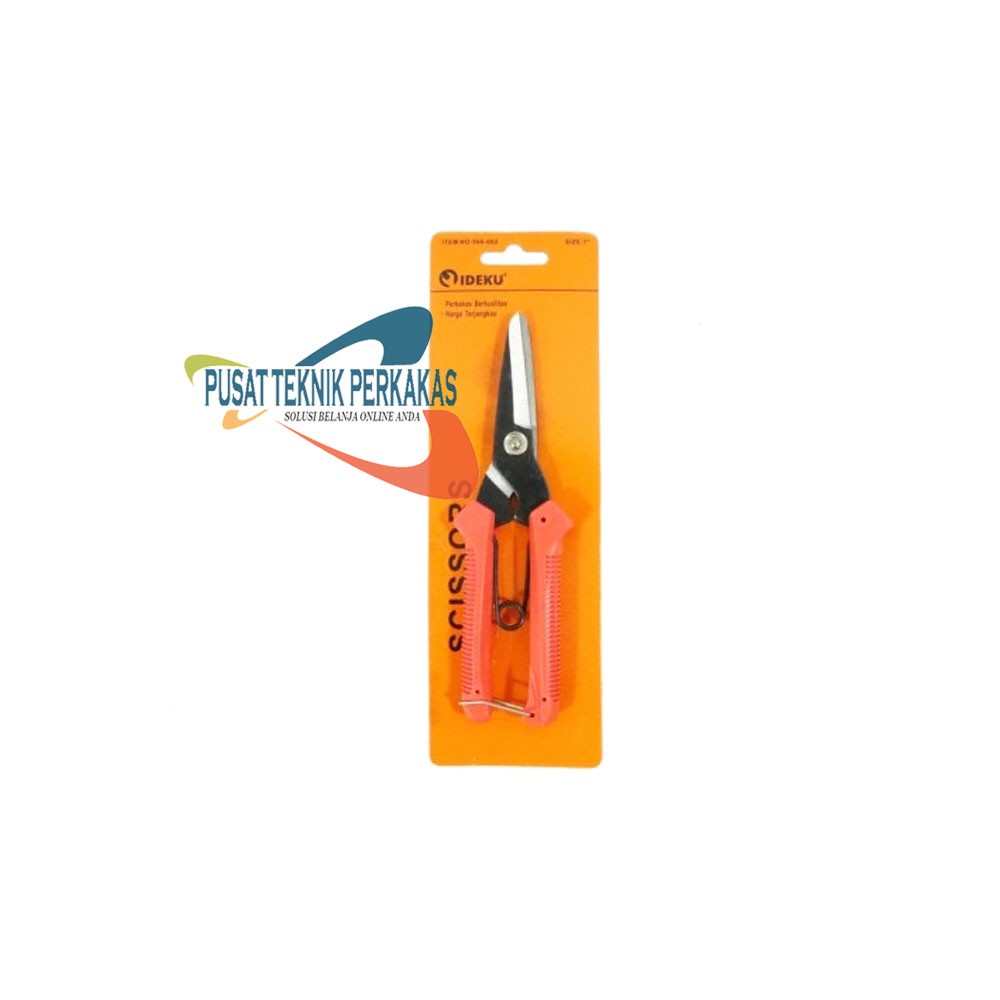 

DEKU 506-002 SCISSORS IDEKU GUNTING ALUMINIUM DAN PLAT SENG 7
