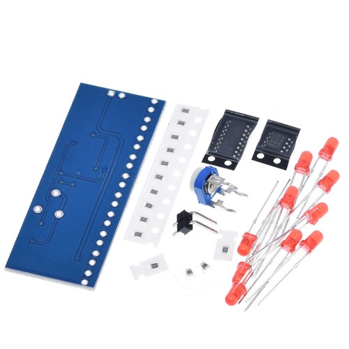 Kit DIY NE555 CD4017 Modul Lampu LED Berjalan Water Flow Light