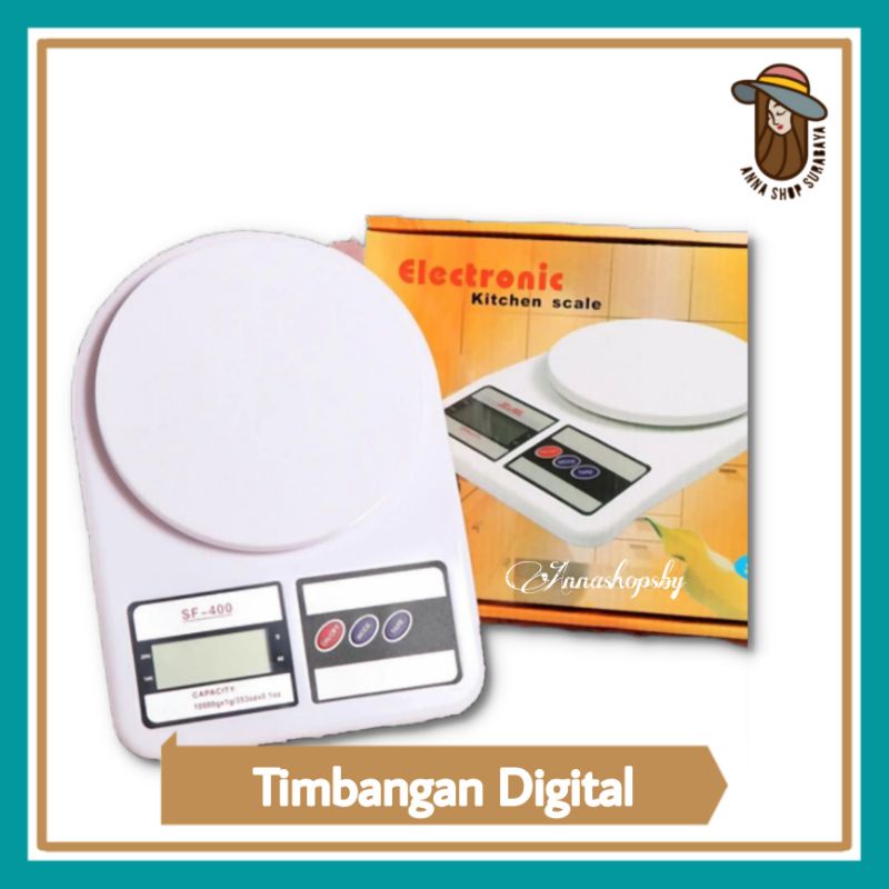 Timbangan Dapur Digital | Electronic Kitchen Scale SF400