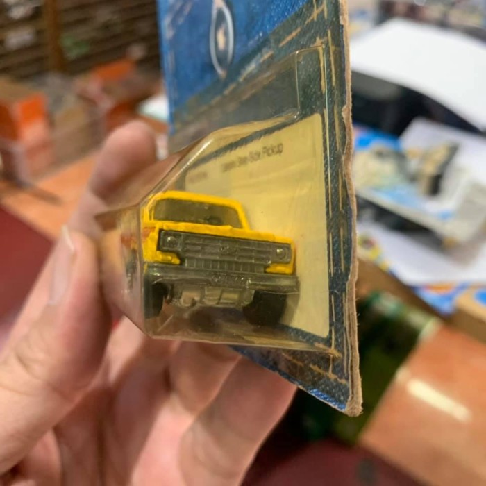 Tomica Pocket Cars Step-Side Pickup Chevrolet - Bubble Kanan Retak