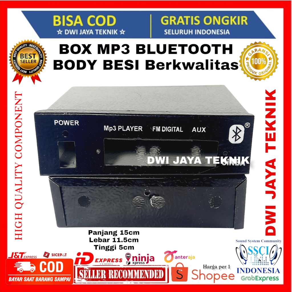 BOX BOK MP3 USB BLUETOOTH BODY BESI BERKWALITAS