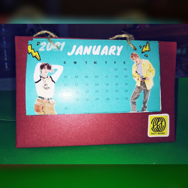 KALENDER MEJA / DINDING 2021 NCT 2020 RESONANCE