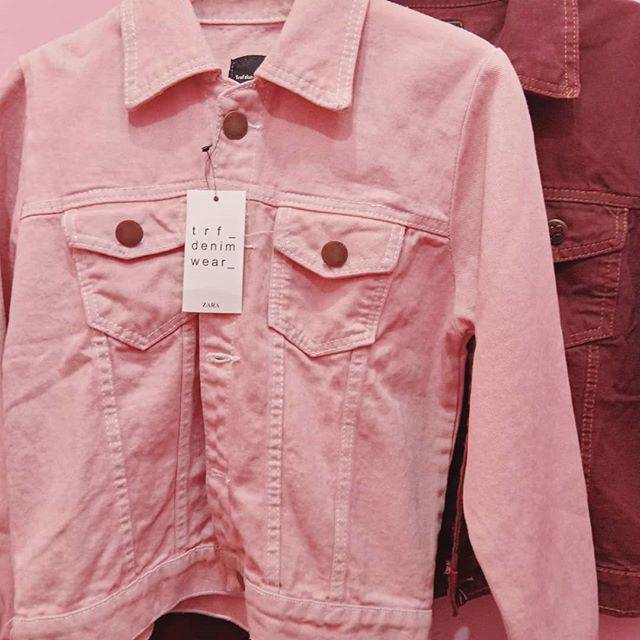 Jaket denim zara