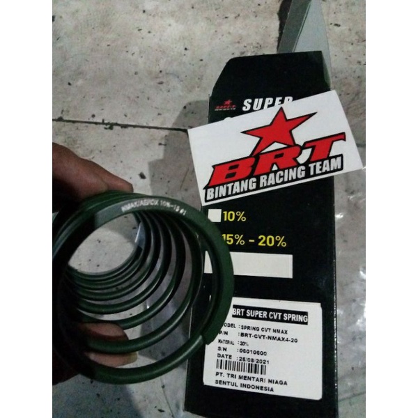 SPRING CVT BRT AEROX NMAX PER CVT RACING BRT NMAX AEROX LEXI /CVT SPRING NMAX PER KEONG NMAX/ LEXY AEROX PER KEONG PER CVT