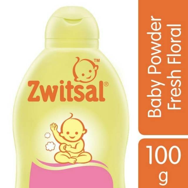 Zwitsal Baby Powder 100gr Bedak Bayi Fresh Soft Floral