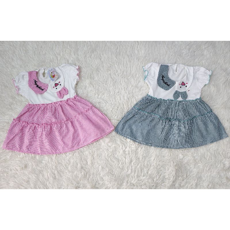 baju bayi perempuan set dress baby girl gav7