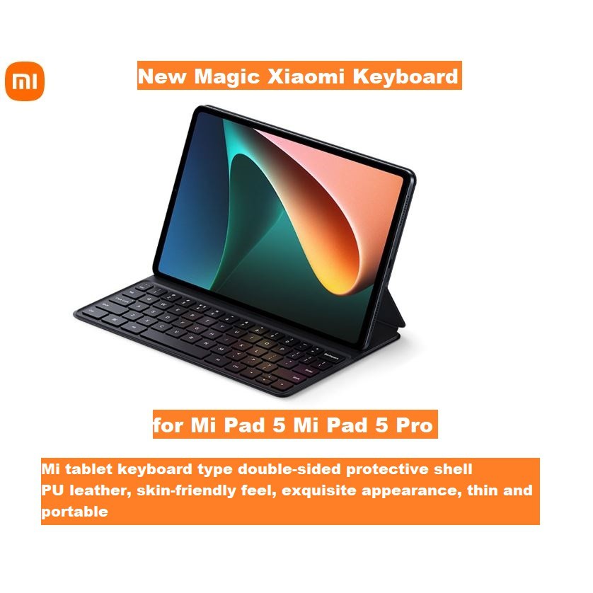 New magic Xiaomi Keyboard Case for Mi Pad 5 / Mi Pad 5 Pro original