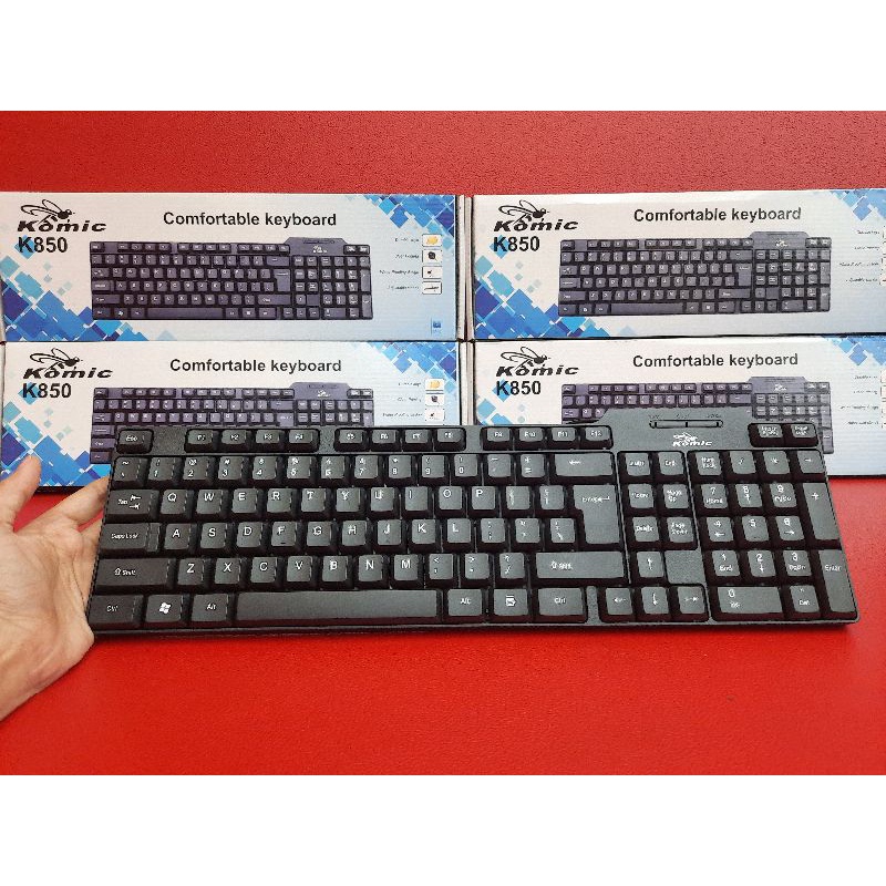 Keyboard Komic K850 USB New Murah Berkualitas