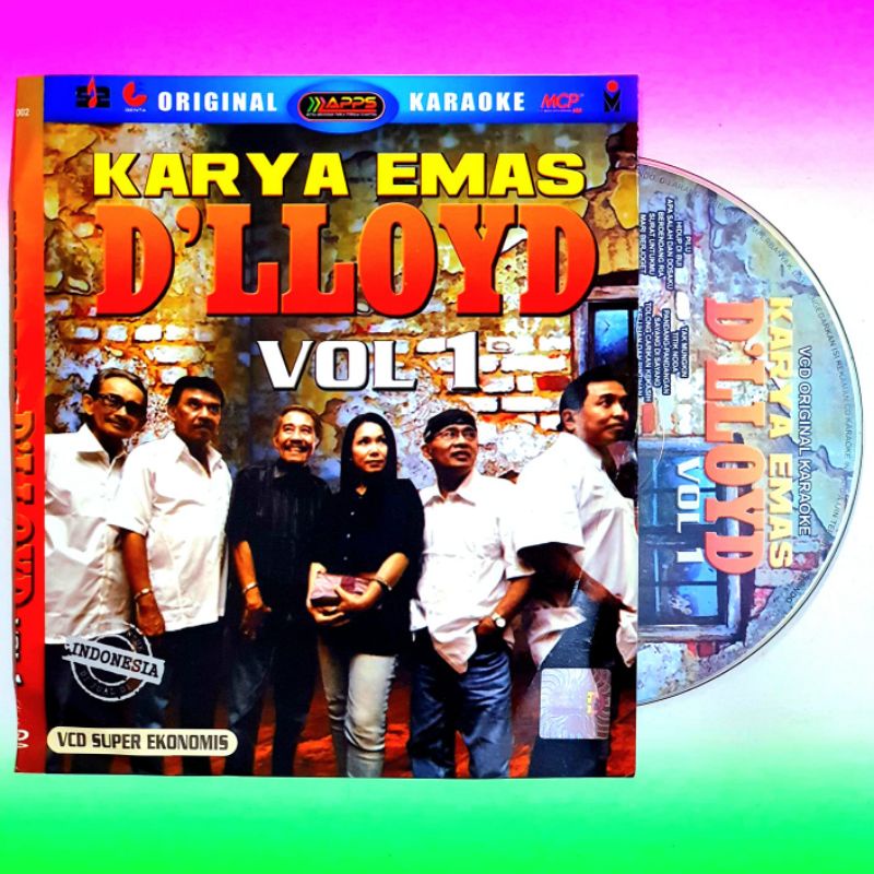 KASET AUDIO MUSIK ORIGINAL LAGU KARYA EMAS  D LLOYD TERBARU VOL 1 - VOCAL ON / OF AKTIF - LAGU BAND 